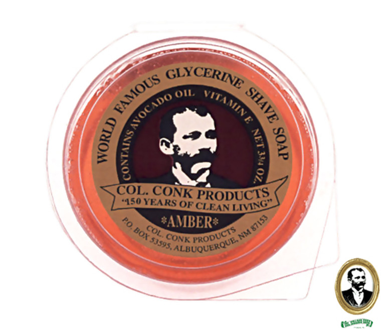 Col Conk Amber Shaving Soap