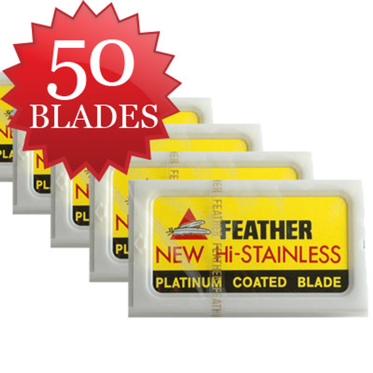 50 Feather Blades