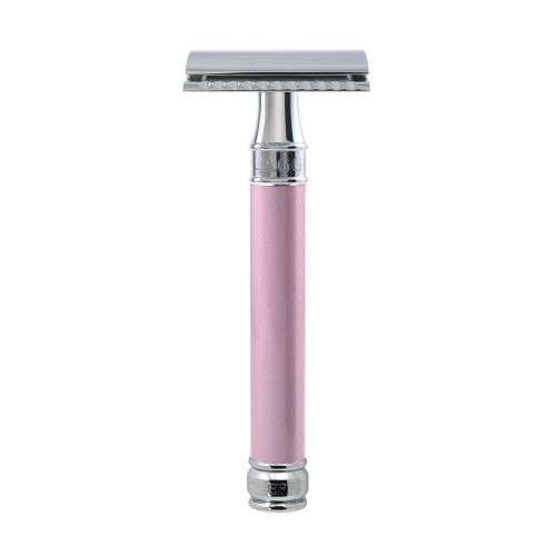 Edwin Jagger Pearl Pink DELPI14BL Ladies Safety Razor
