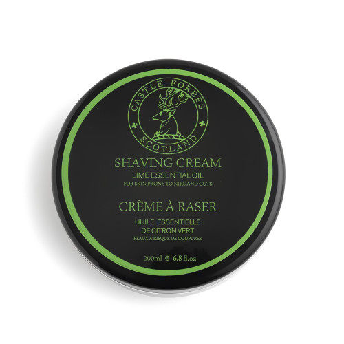 Castle Forbes Lime Essential Oil Shaving Cream