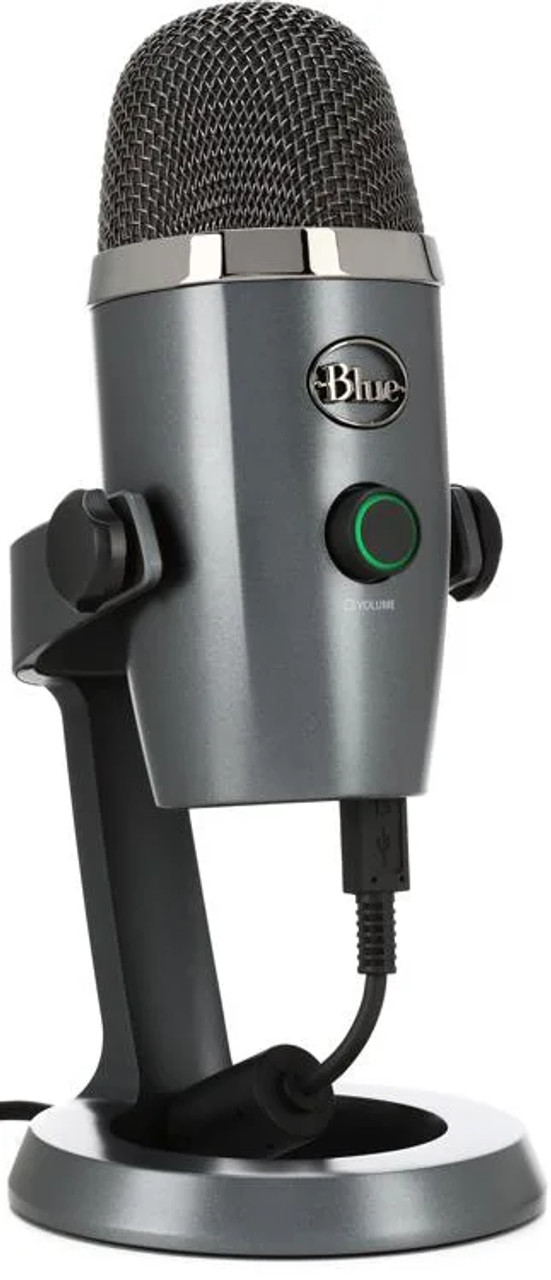Yeti Nano Premium Dual-Pattern USB Microphone with Blue VO!CE