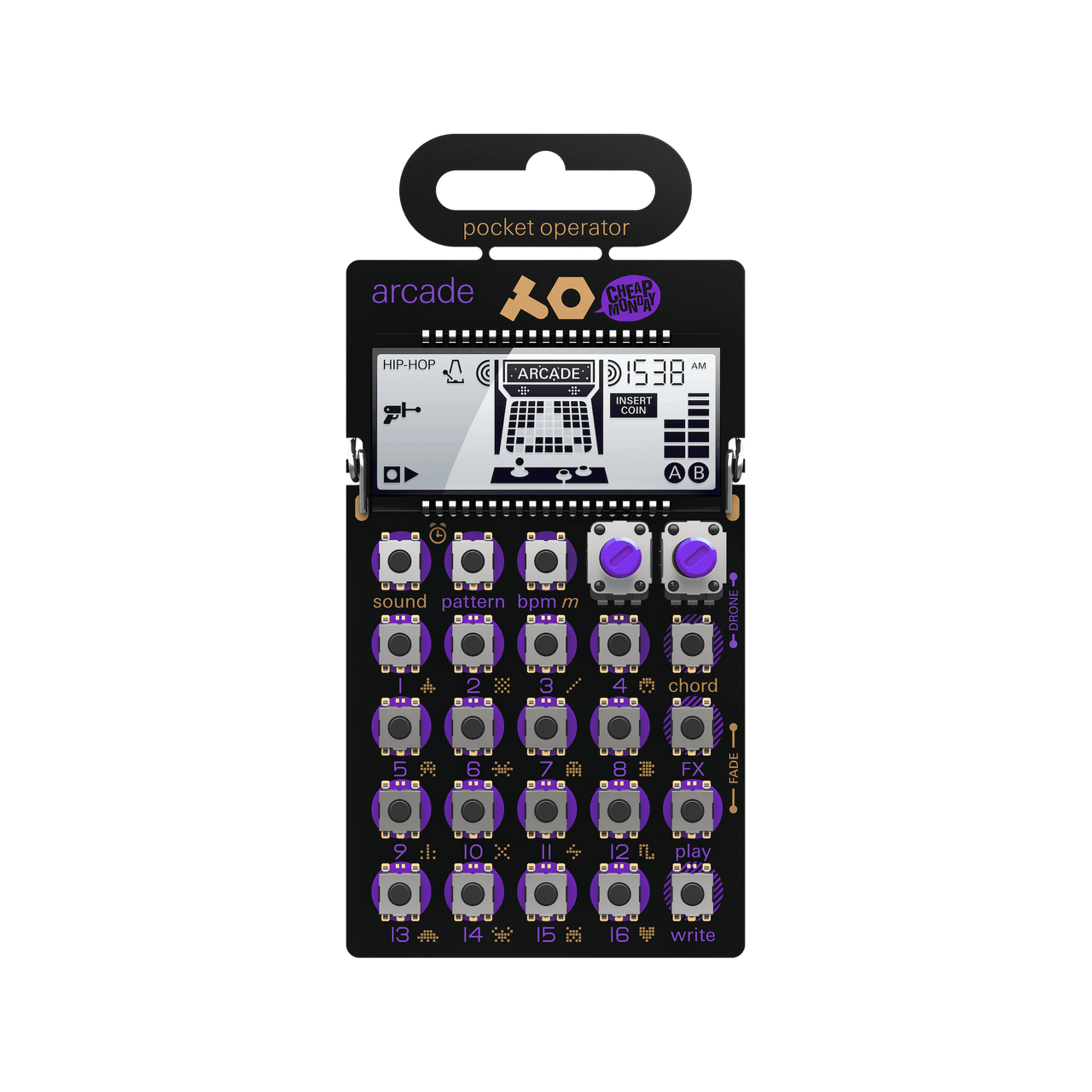 Teenage Engineering PO 128 Mega Man Pocket Operator Synthesizer