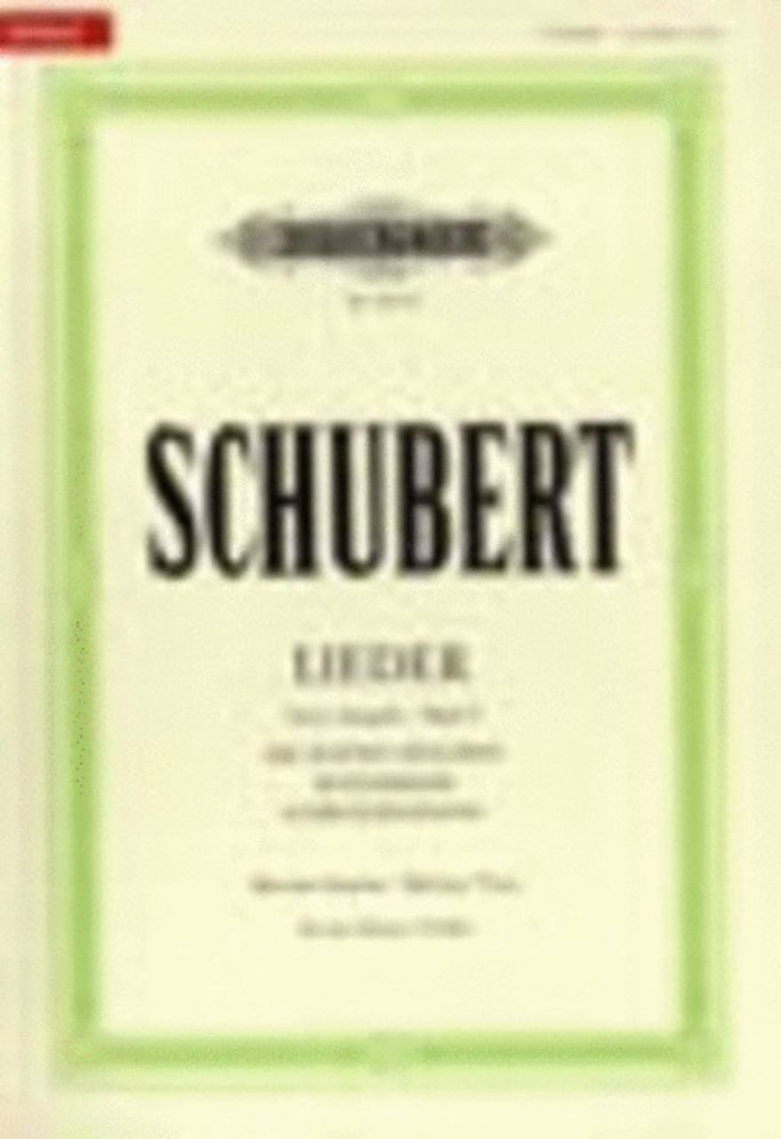 Vol　(New　Schubert　Voice　Medium　Songs　Version)