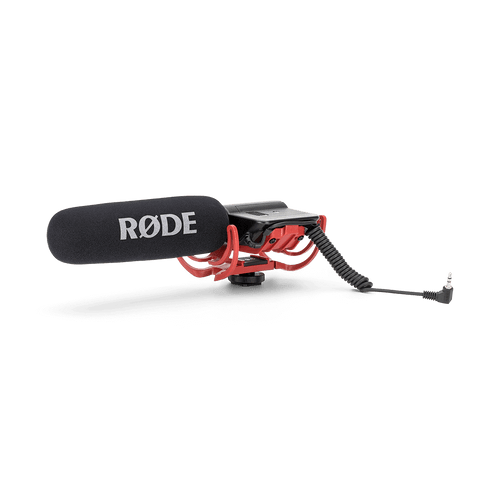 Rode VideoMic Camera-mount Directional Microphone with Rycote Lyre Shock Mounting, Directional Condenser Shotgun Microphone.