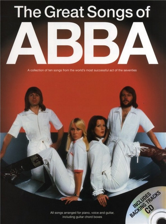 GREAT SONGS OF ABBA PVG BK/CD
