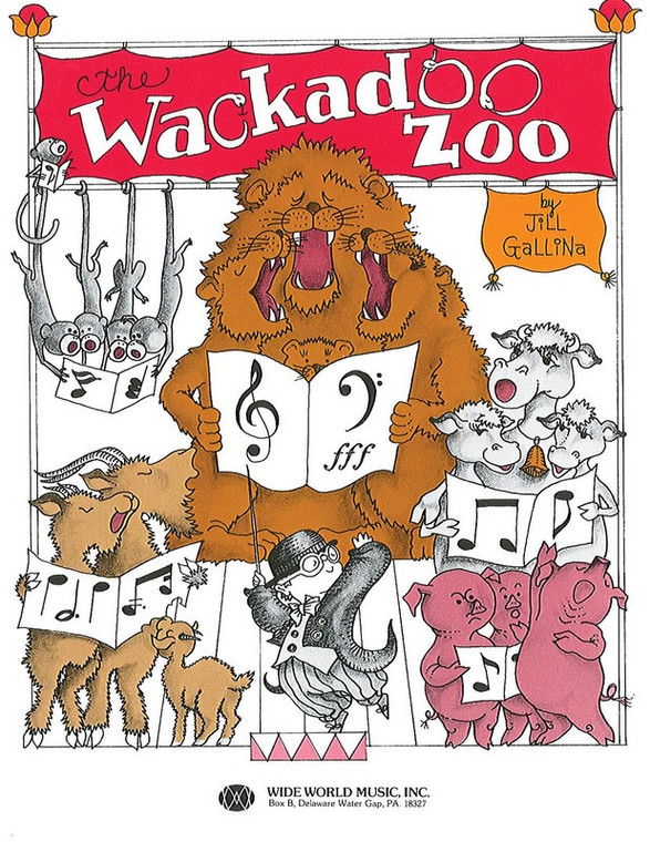Wackadoo Zoo Musical For K 3 Unis Chorus Part