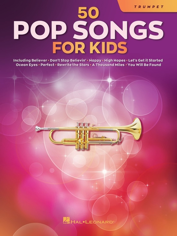 Hal Leonard 50 Pop Songs For Kids For Trumpet