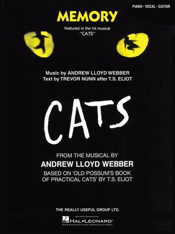 Hal Leonard Memory (From Cats) S/S Pvg