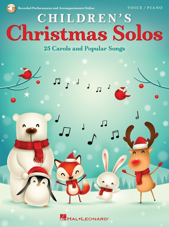 Hal Leonard Children's Christmas Solos 25 Carols And Popular Songs