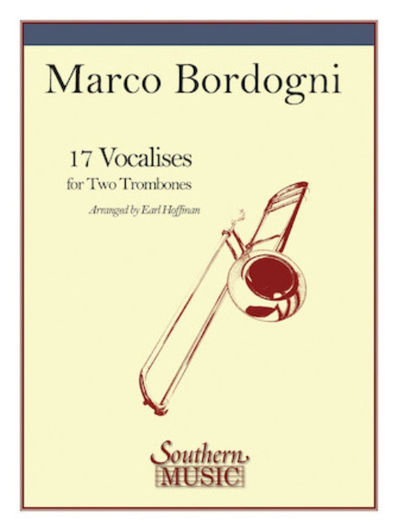Bordogni 17 Vocalises For 2 Trombones (Pod)