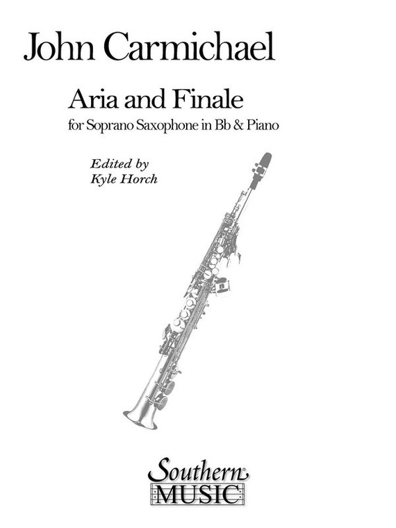 Hal Leonard Aria And Finale For Soprano Saxophone In Bb And Piano