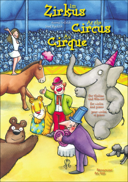 At The Circus Easy Pieces For Beginners Vln Pno