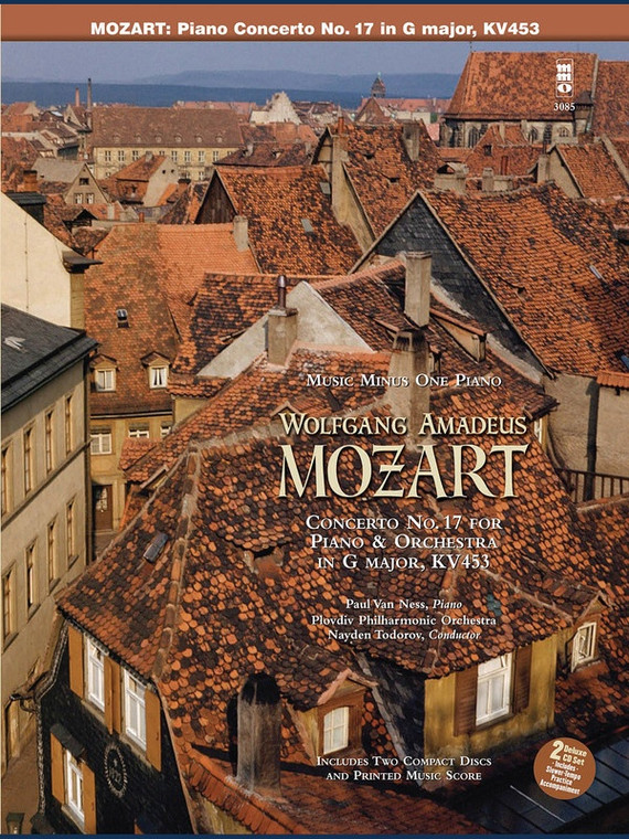 Mozart Piano Concerto No 17 K 453 Bk/2 Cd