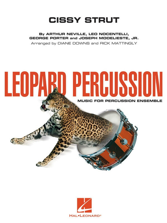 Hal Leonard Cissy Strut Leopard Percussion Ensemble Leoperc3