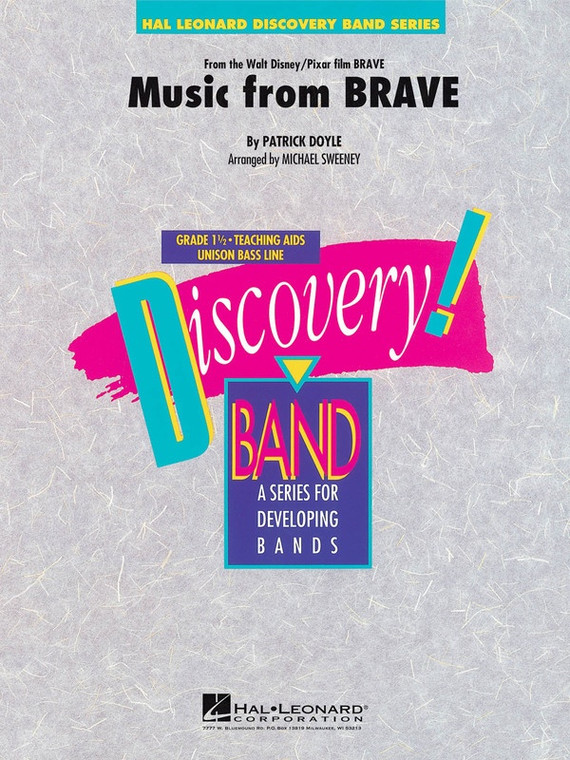 Hal Leonard Brave Music From The Movie Disc1.5