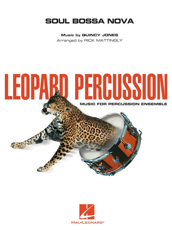 Hal Leonard Soul Bossa Nova Leopard Percussion Ensemble