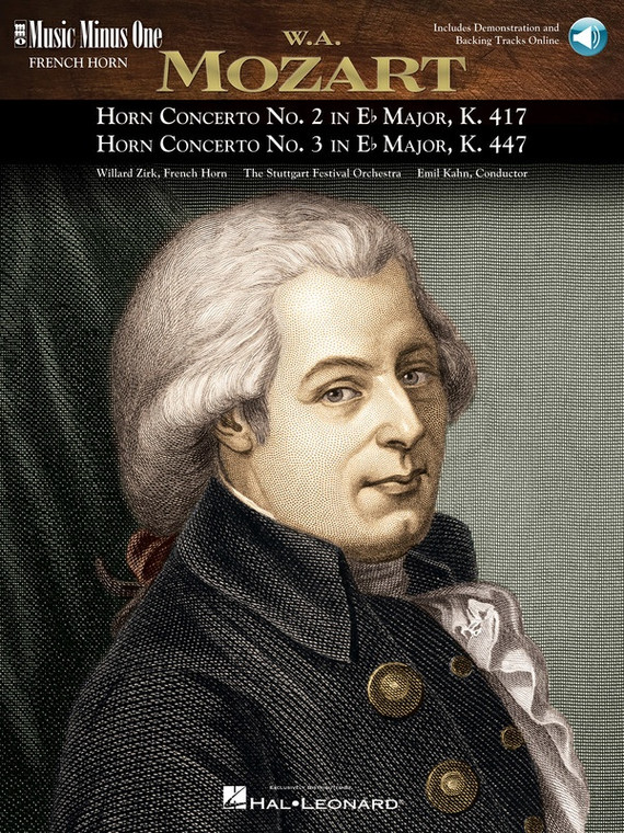 Mozart Horn Concertos No 2 & 3 Bk/Cd
