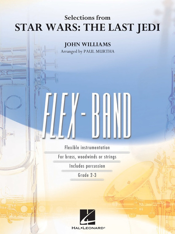 Hal Leonard Selections From Star Wars Last Jedi Flexband Sc/Pts