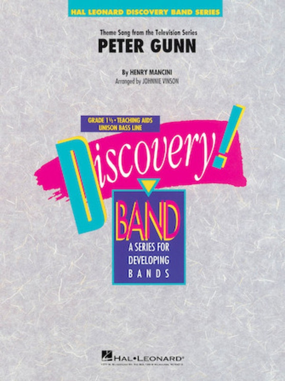 Hal Leonard Peter Gunn Cb1.5 Sc/Pts
