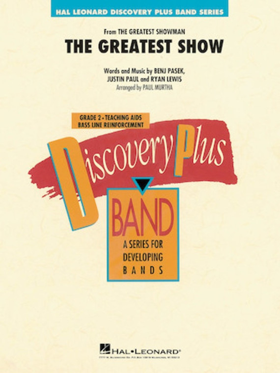 Hal Leonard The Greatest Show Cb2 Sc/Pts