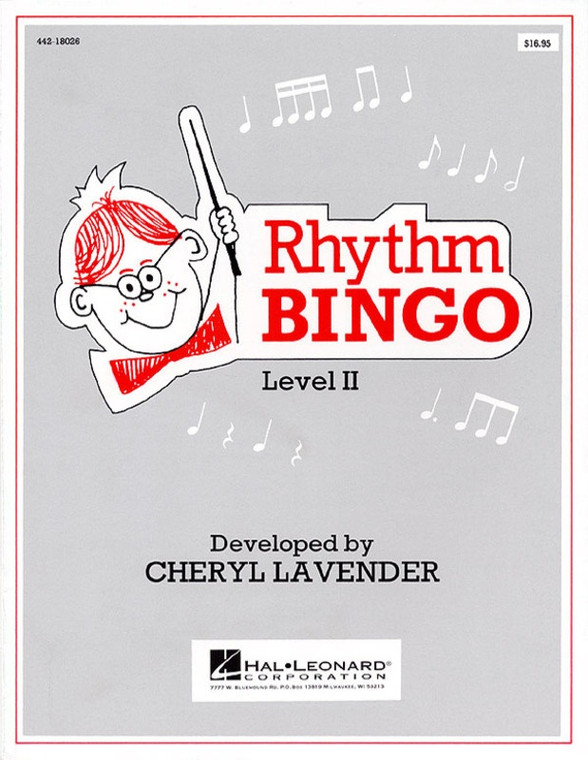 Hal Leonard Rhythm Bingo Game Level 2