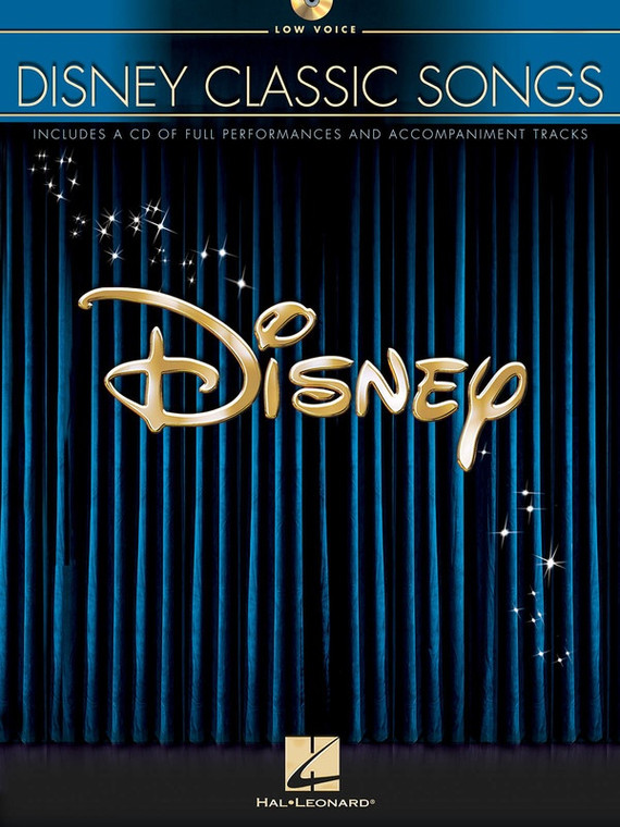 Hal Leonard Disney Classic Songs Low Voice