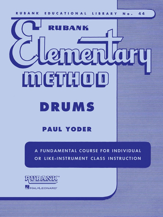 Rubank Elementary Method Drums