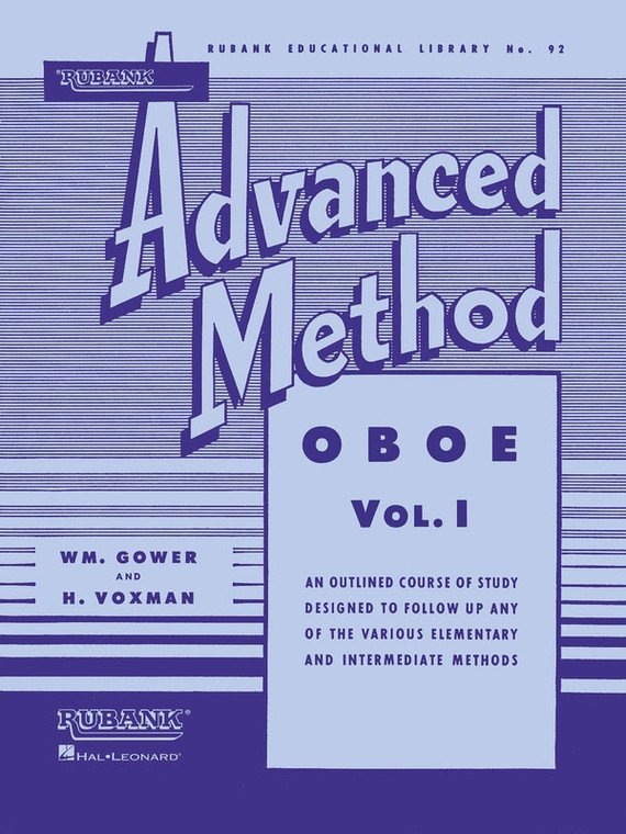 Rubank Advanced Method Oboe Vol 1