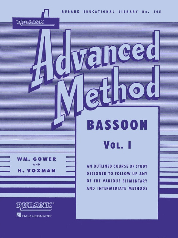 Rubank Advanced Method Bassoon Vol 1