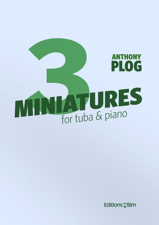 Plog 3 Miniatures For Tuba/Piano