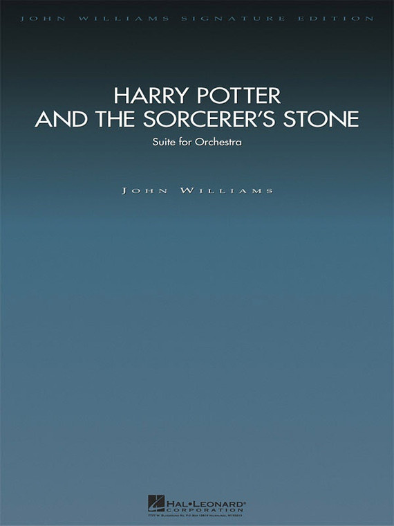 Hal Leonard Harry Potter And The Sorcerer's Stone Suite For Orchestra Score And Parts