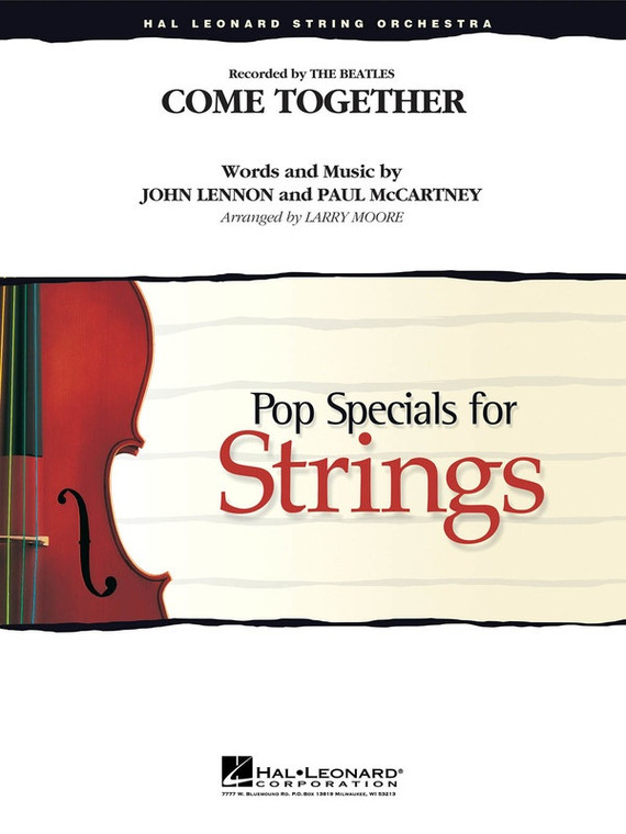 Hal Leonard Come Together So3 4 Sc/Pts