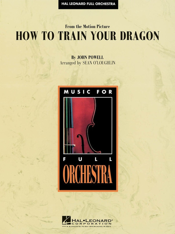 Hal Leonard How To Train Your Dragon Hlfo4 Sc/Pts