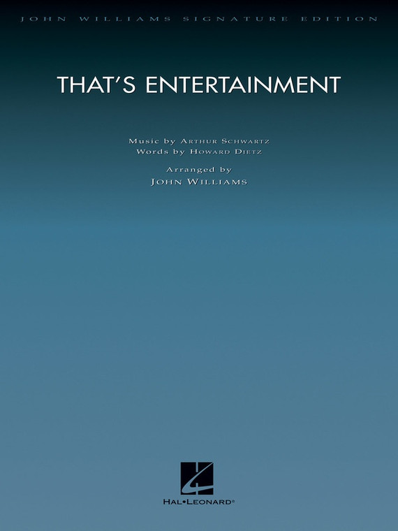 Hal Leonard That's Entertainment Score And Parts