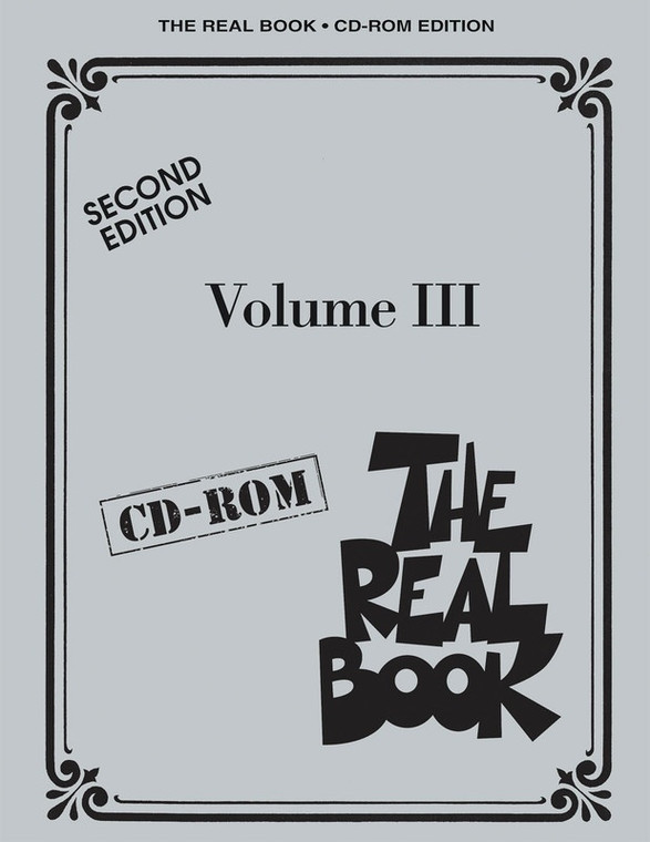 Hal Leonard The Real Book Volume Iii Second Edition Cd Rom C Edition