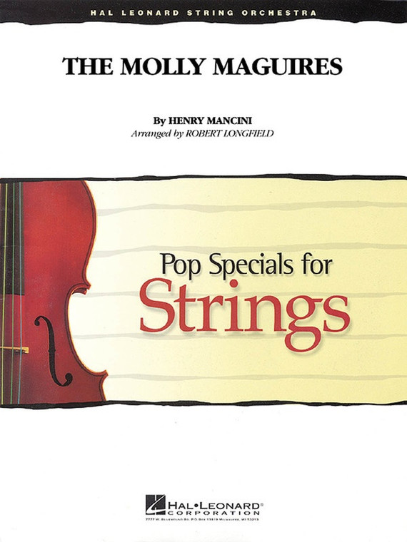 Hal Leonard Molly Maguires Pop Specials For Strings 3 4