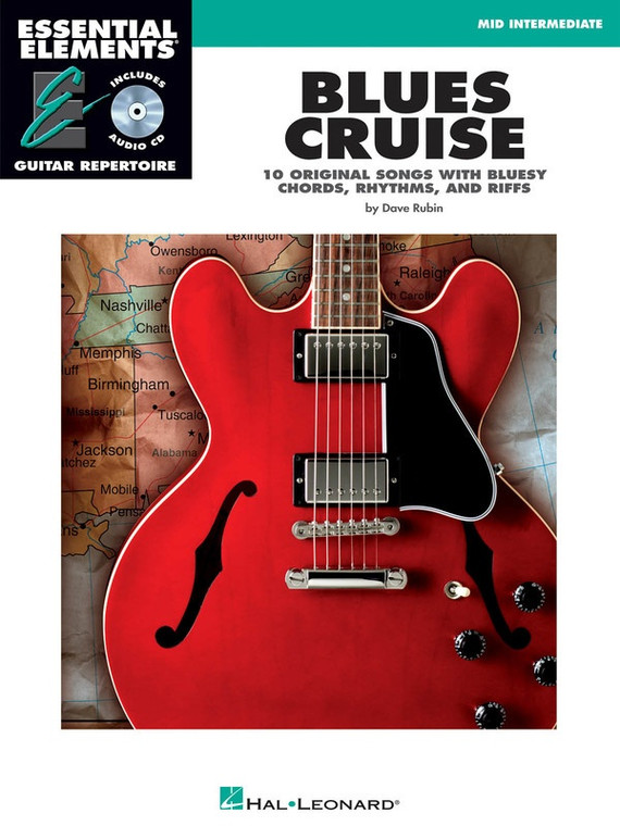 Hal Leonard Blues Cruise Early Intermediate Essential Elements Guitar Repertoire