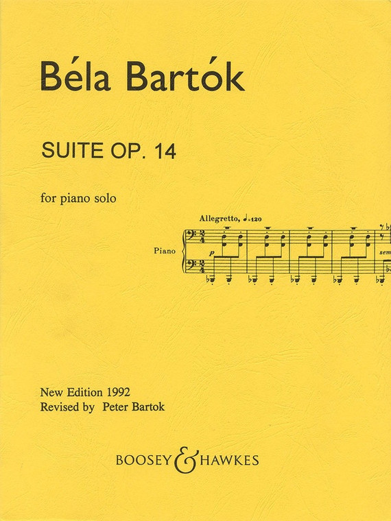 Bartok Suite Op 14 Piano Solo