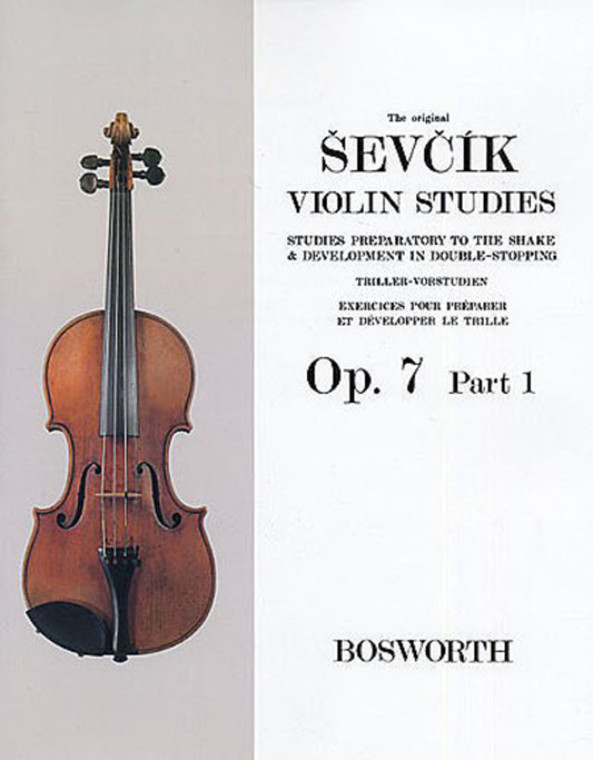 Sevcik Violin Studies Op 7 Pt 1