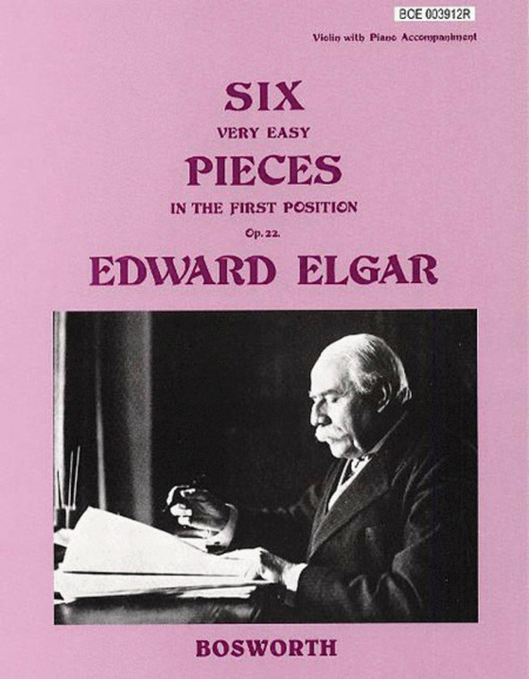 Elgar 6 Very Easy Pieces Op 22 Violin/Piano