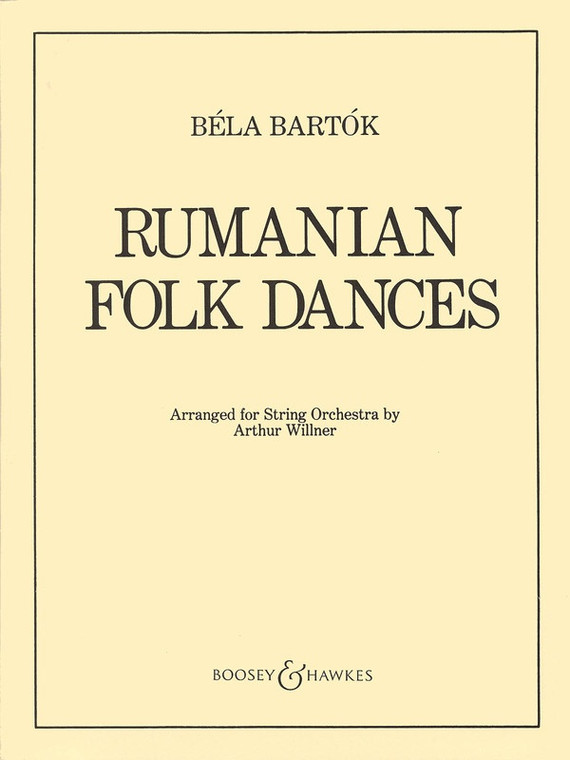Romanian Folk Dances So Sc/Pt