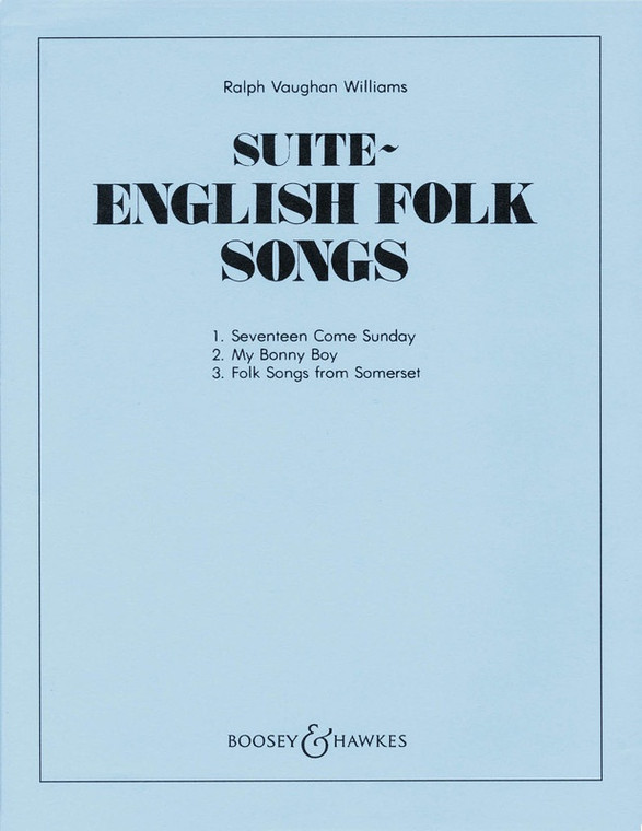 English Folk Song Suite Orch Ed Jacob Sc/Pt