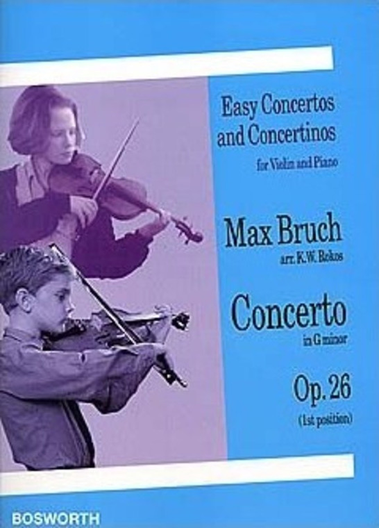 Bruch Concerto G Minor Op 26 Violin/Piano