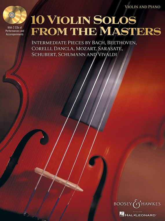 10 Violin Solos From The Masters Bk/2 Cd