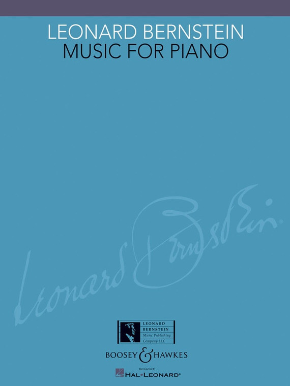Leonard Bernstein Music For Piano