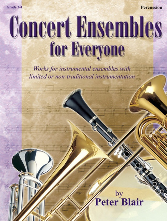 Concert Ensembles For Everyone Percussion