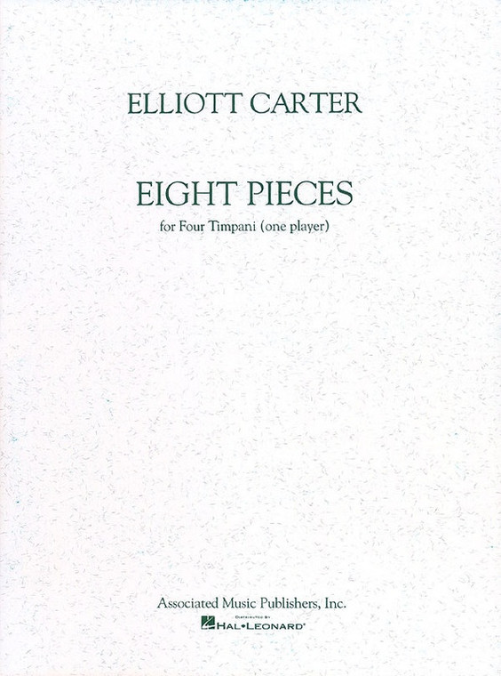 Carter 8 Pieces For 4 Timpani