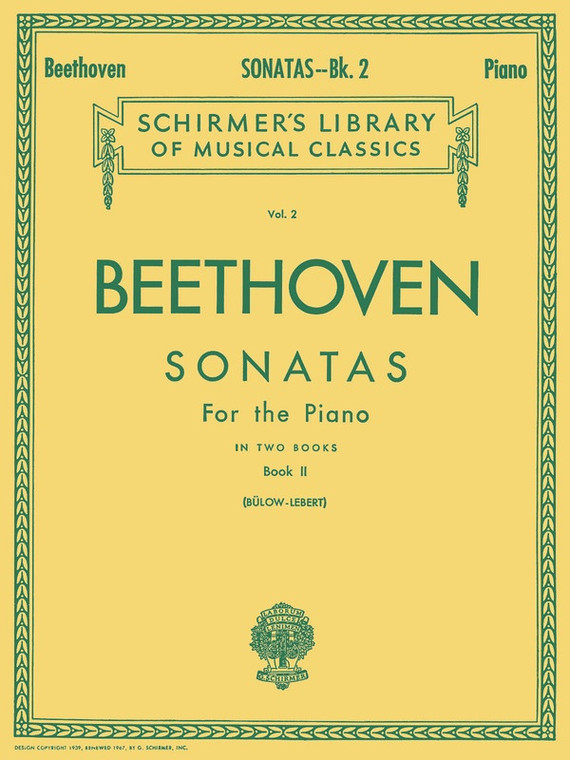 Beethoven Piano Sonatas Bk 2
