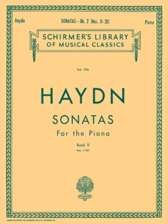 Haydn Sonatas Bk 2 Nos 11 20 Piano