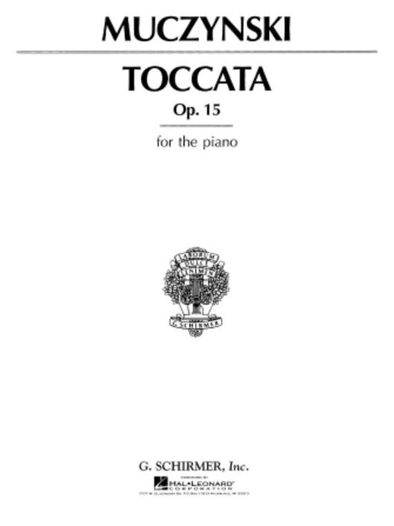 Muczynski Toccata Op 15 For Piano